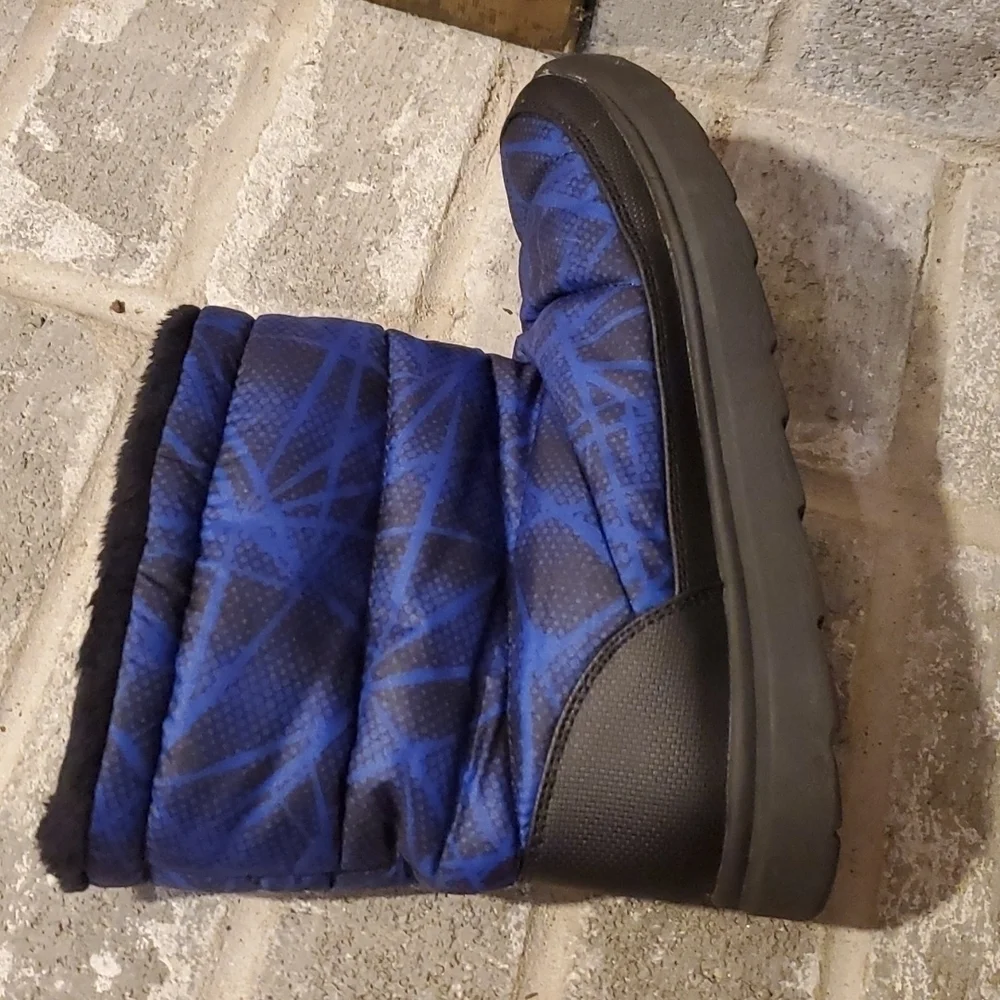 Tek Gear boots Ski Boots Size 5 M Blue Black